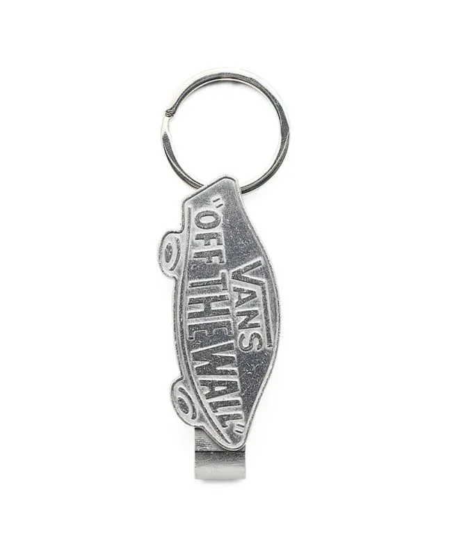 Llavero abrebotellas Vans Bottle Opener Plateado
