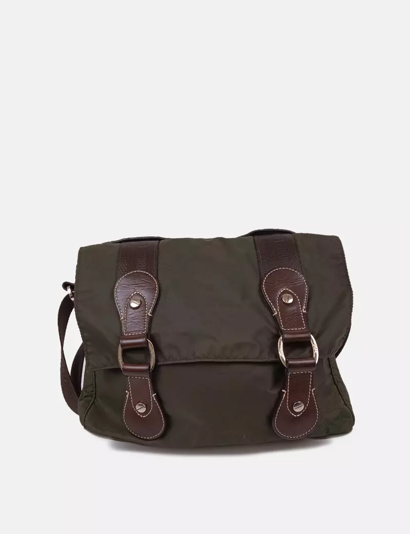 Longchamp Bolso verde combinado
