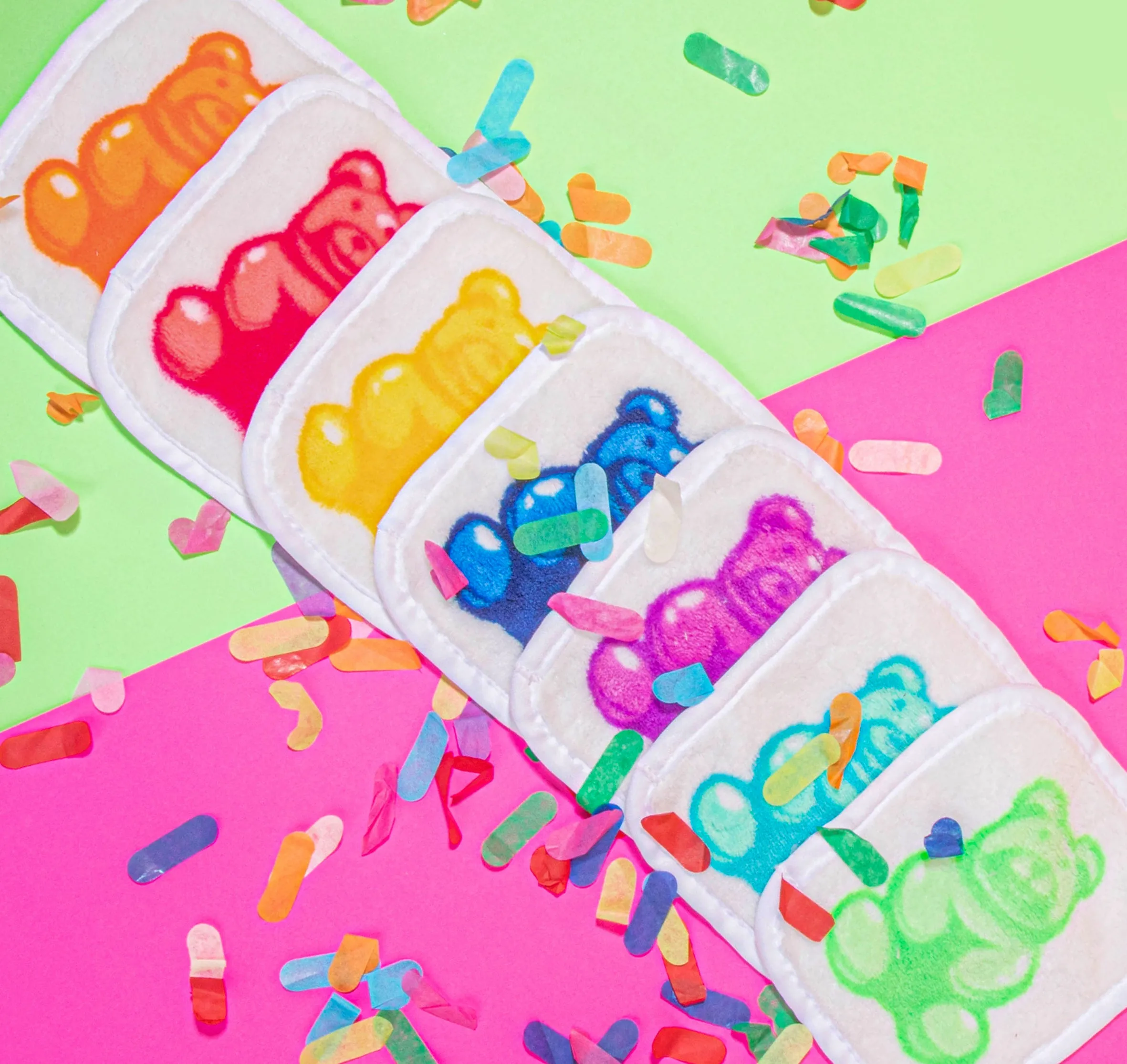 MAKEUPERASER Gummy Bear Set Toallas Desmaquillantes 7 Días