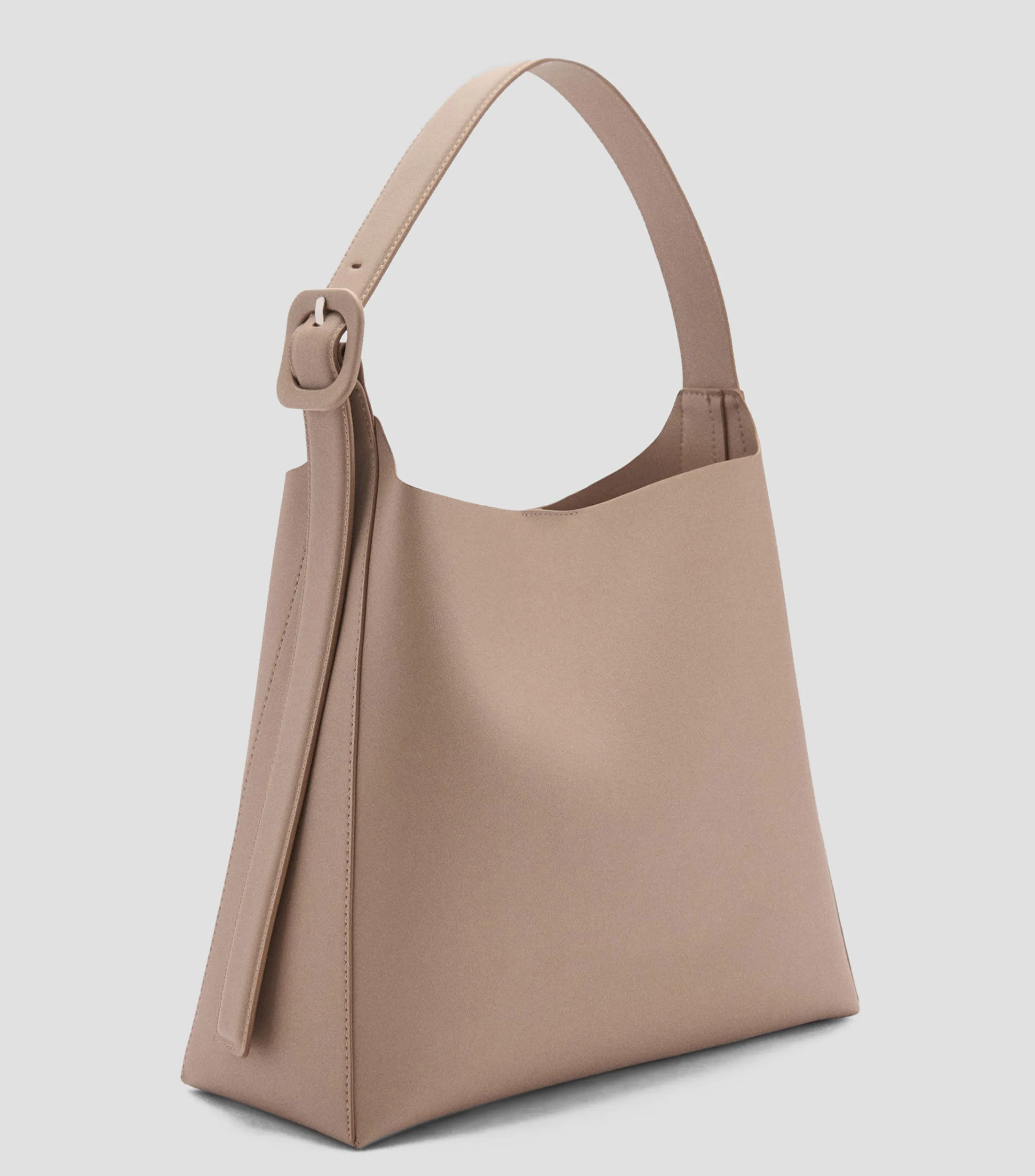 Mango Bolso tote liso Mujer