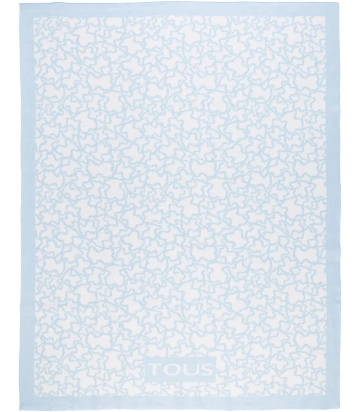 MANTA TOUS KAOS REVERSIBLE AZUL CELESTE  TRI0267