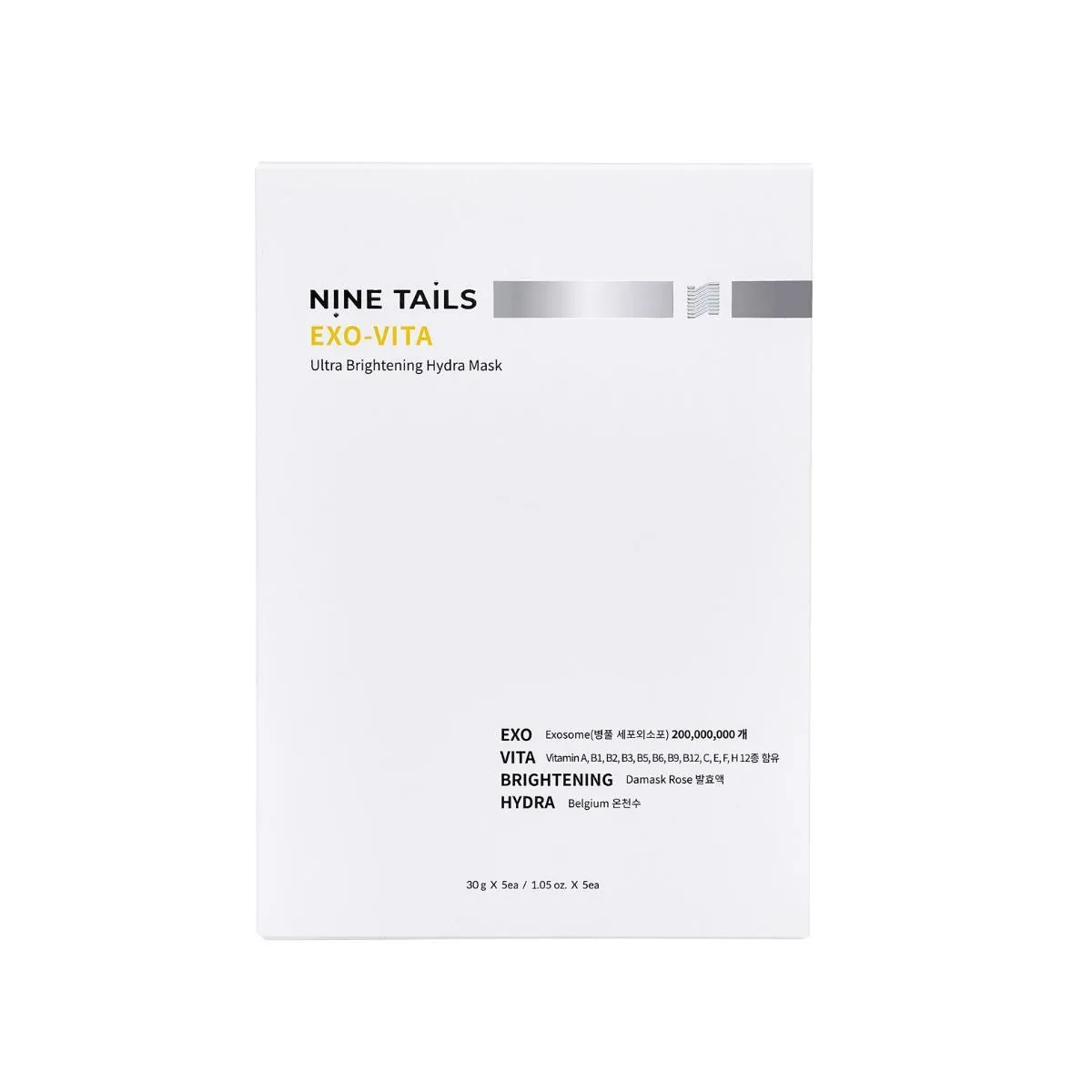 MASCARILLA 9TAILS EXOVITA BRIGHTENING HYDRA MASK 30G