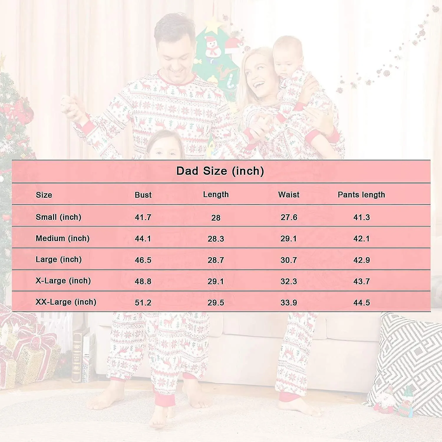 Matching Family Pajamas Christmas Sets, Matching Sets Christmas Pjs For Family Pajamas