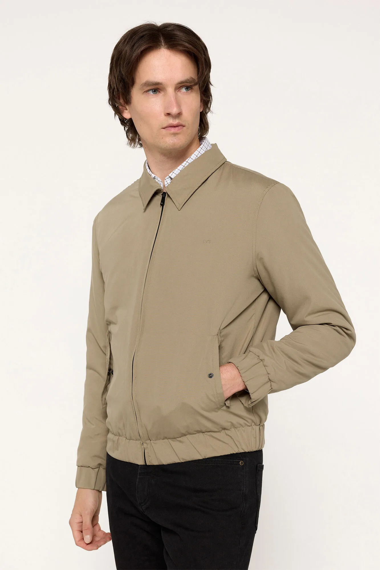 Milano Chaqueta Acolchada Cuello