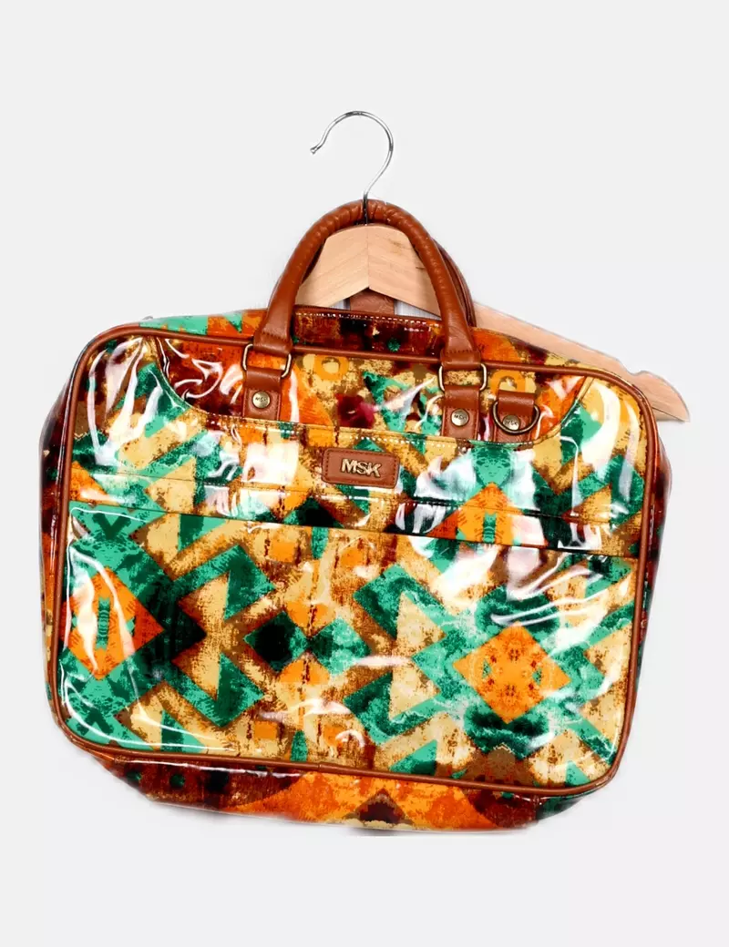 Misako Bolso multicolor estampado