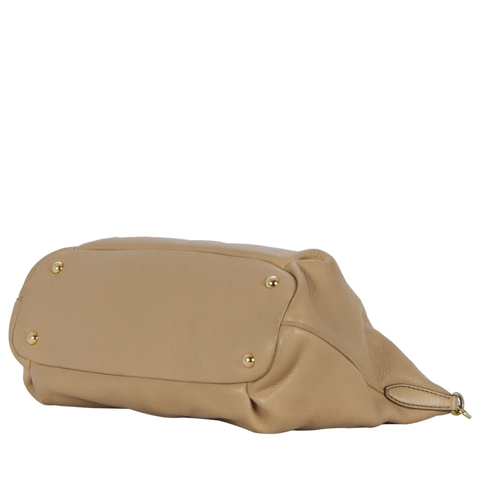 Miu Miu Bolso Bowling Camel