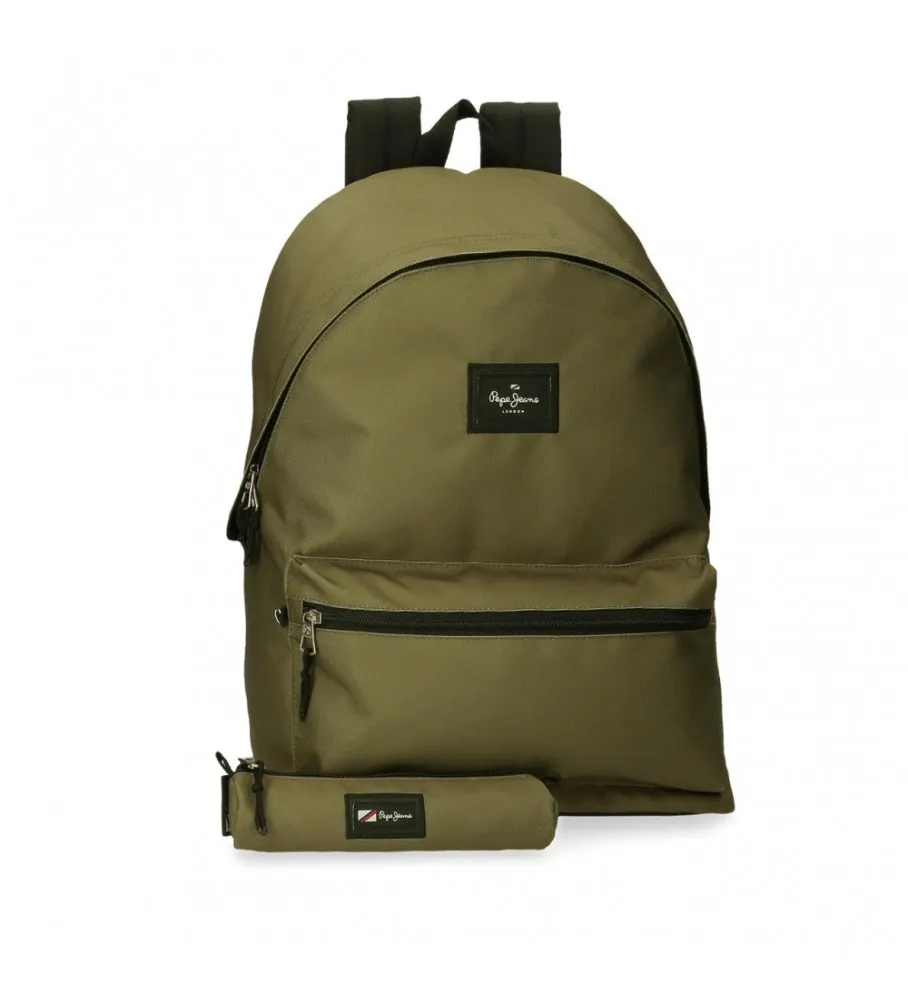 Mochila Aris + Estuche verde