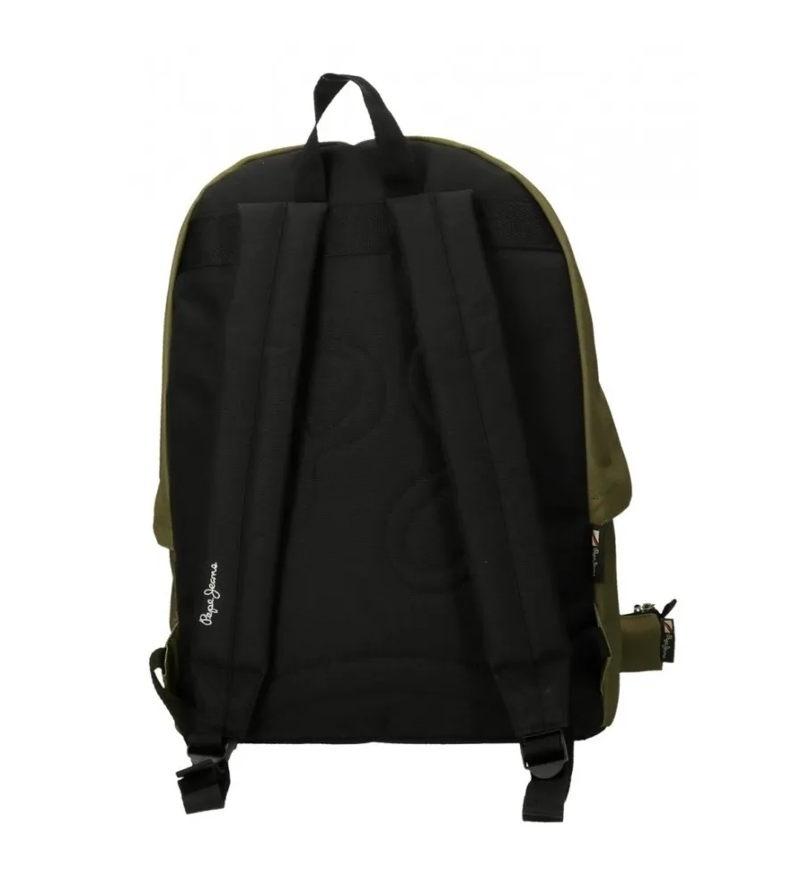 Mochila Aris + Estuche verde