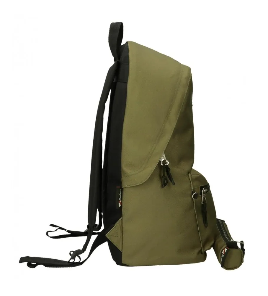 Mochila Aris + Estuche verde