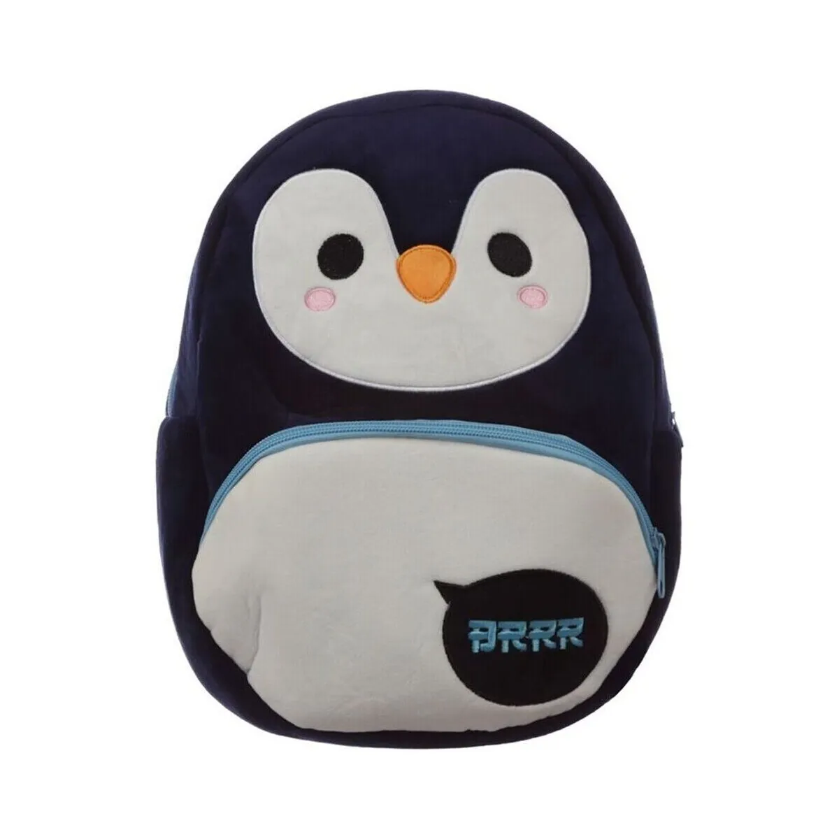 Mochila  de Peluche Pingüino