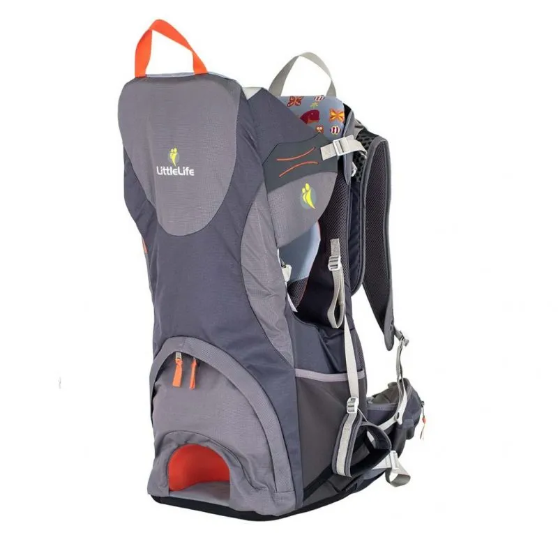 Mochila porta bebé Little Life Cross Country S4 (Gris)