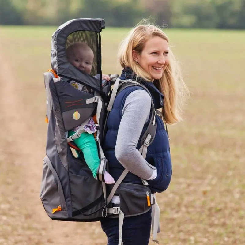 Mochila porta bebé Little Life Cross Country S4 (Gris)