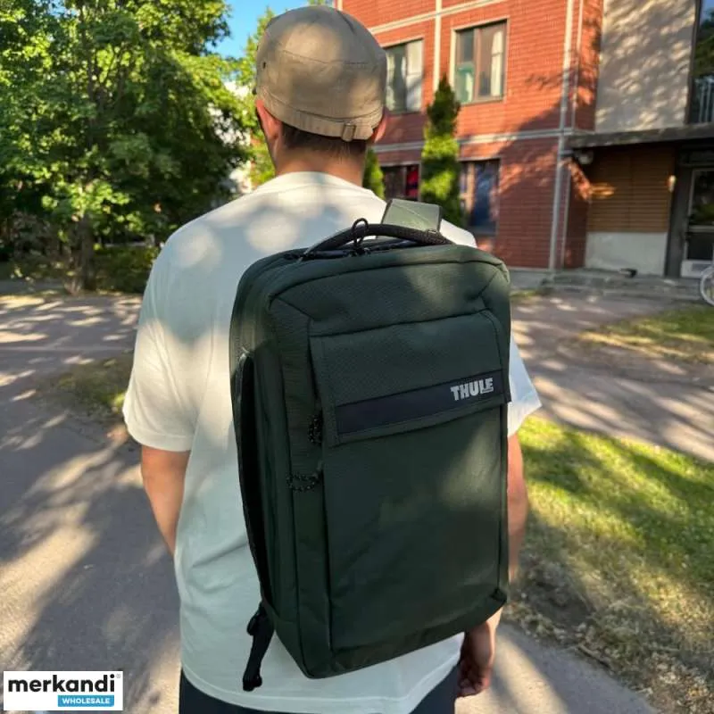 Mochila Thule Paramount 16L mochila convertible verde para portátil y viajar