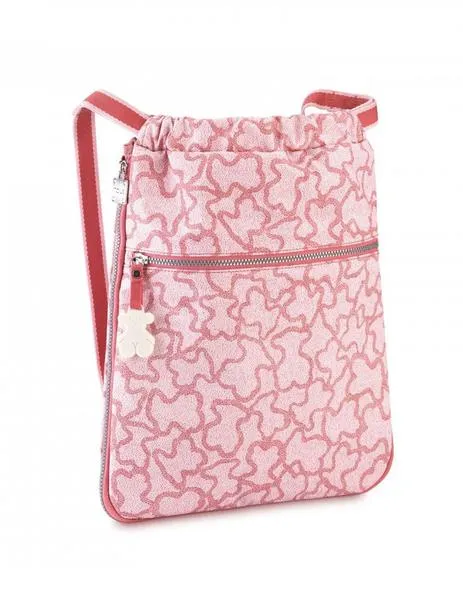 mochila tous  caine kaos rosa