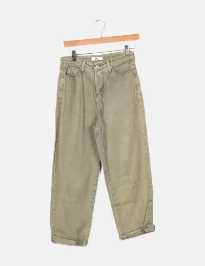 Mochy Jeans boyfriend verde