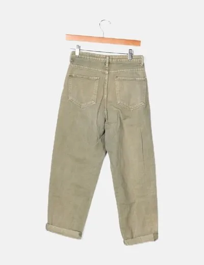 Mochy Jeans boyfriend verde