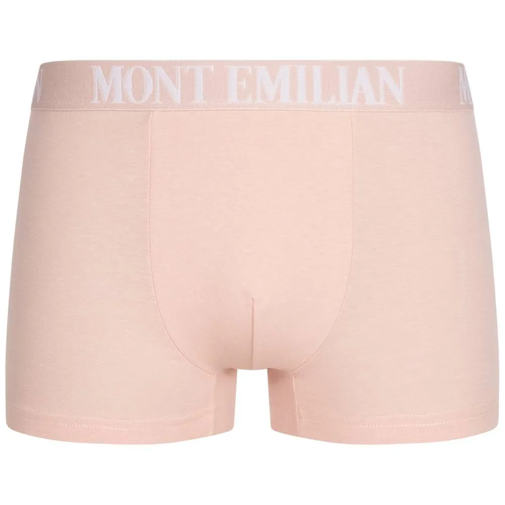 MONT EMILIAN "Rouen" Hombre Calzoncillos bóxer Pack de 6 rosa
