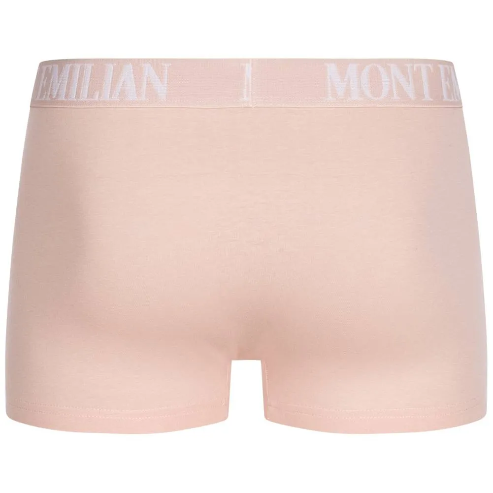 MONT EMILIAN "Rouen" Hombre Calzoncillos bóxer Pack de 6 rosa