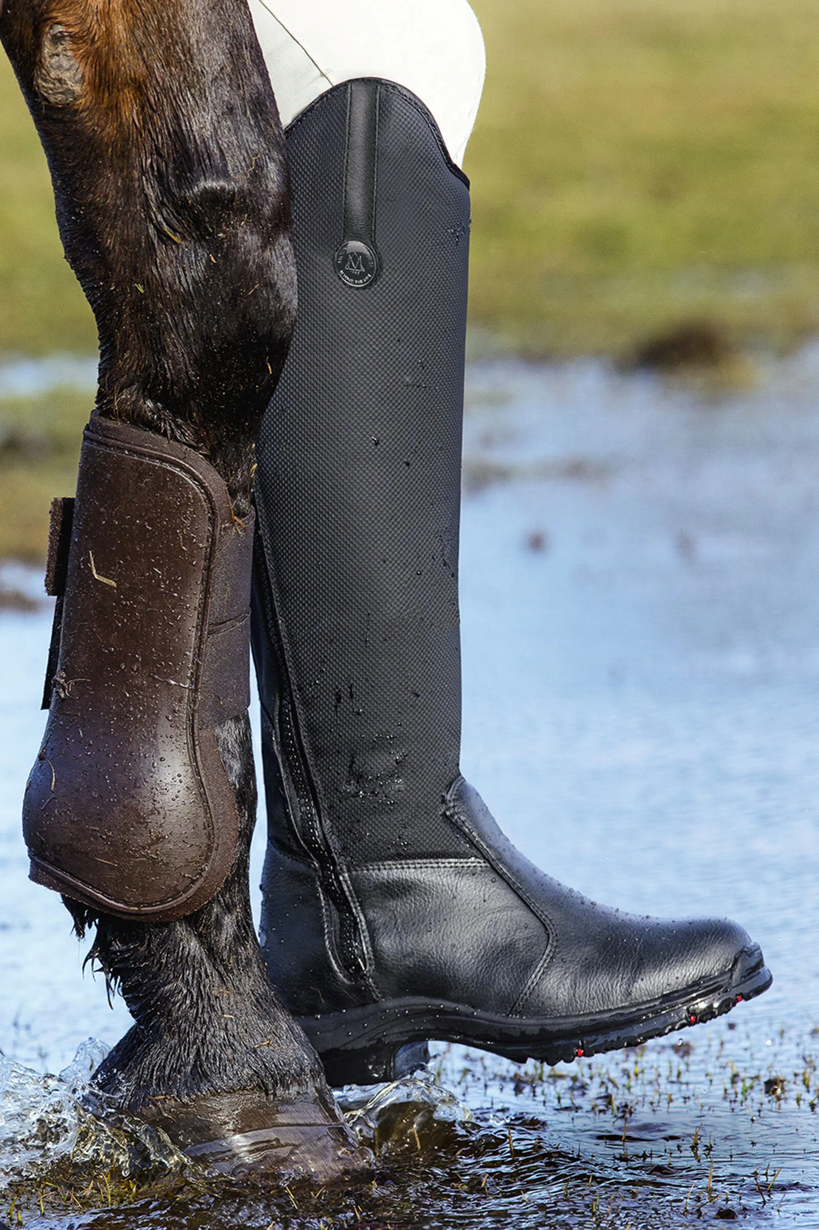 Mountain Horse Botas Altas de Invierno para Niños Pequeños Active