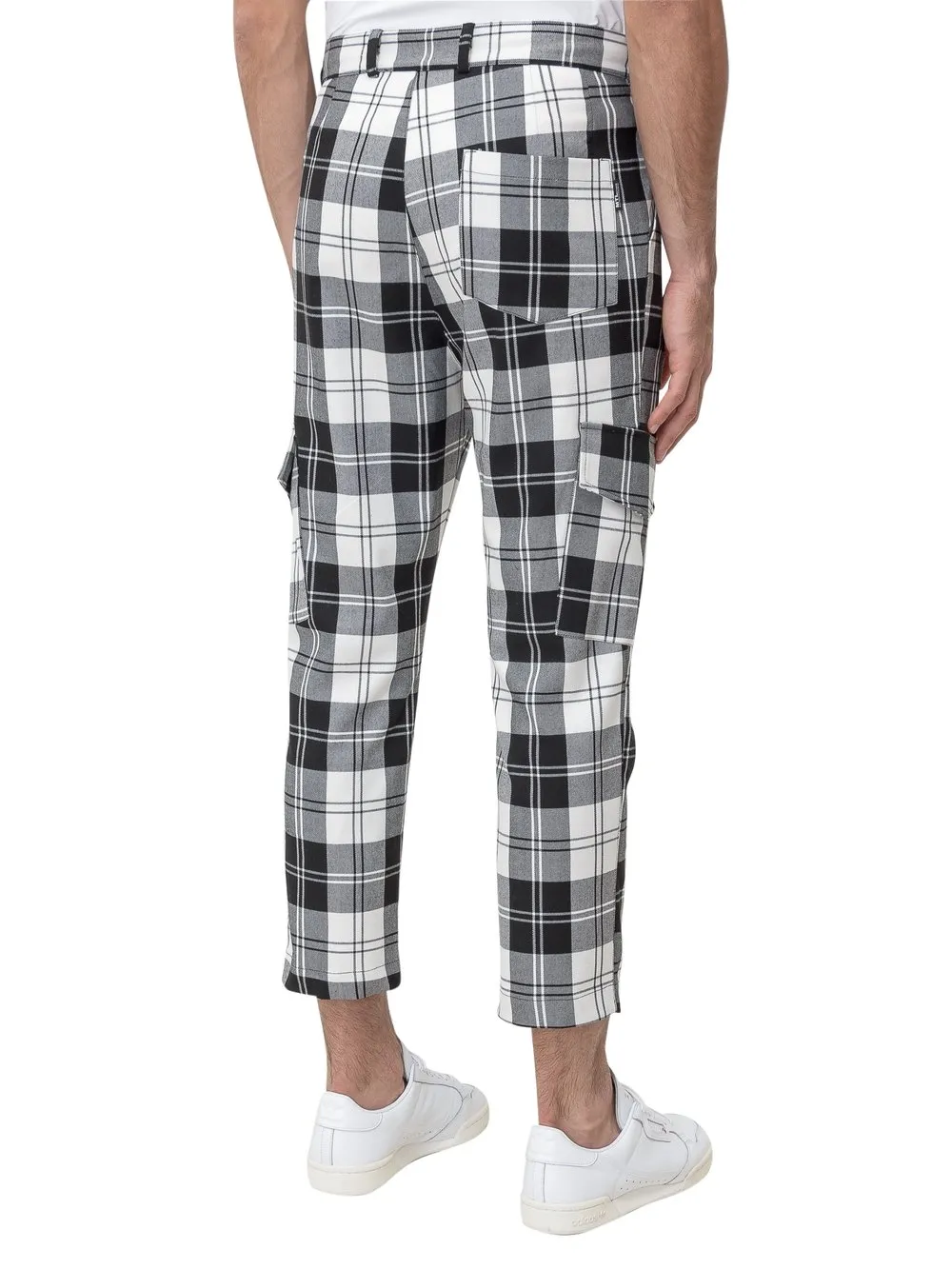 MTL STUDIO Trousers with Square Pattern