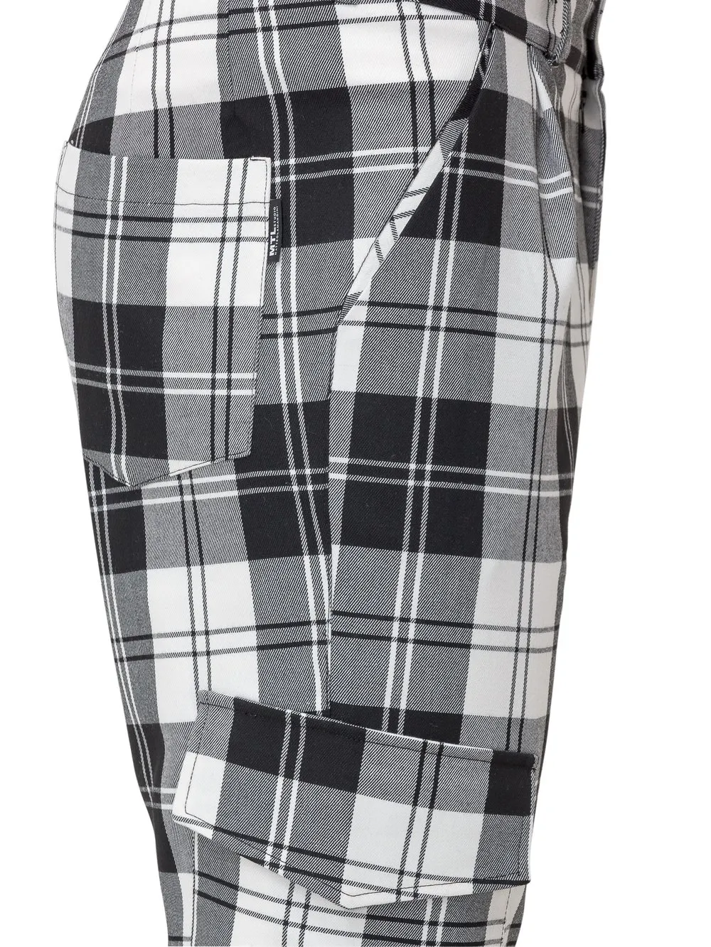 MTL STUDIO Trousers with Square Pattern