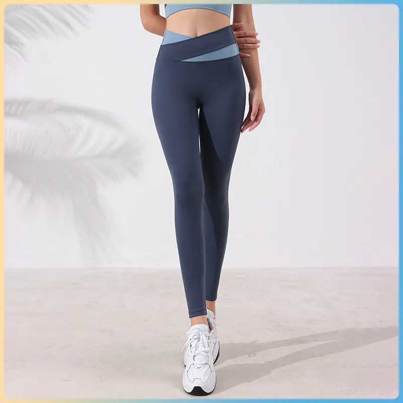 Mujeres Leggings de cintura alta atuendo de yoga Fitness Empujado Up de abdomino Compresión Leggins Body Beauty Skinny Casual Le
