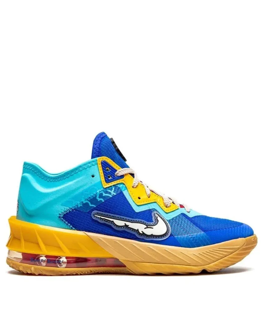 N372O Nike correcaminos tenis Lebron 18 Low de Nike x Space Jam bicolor