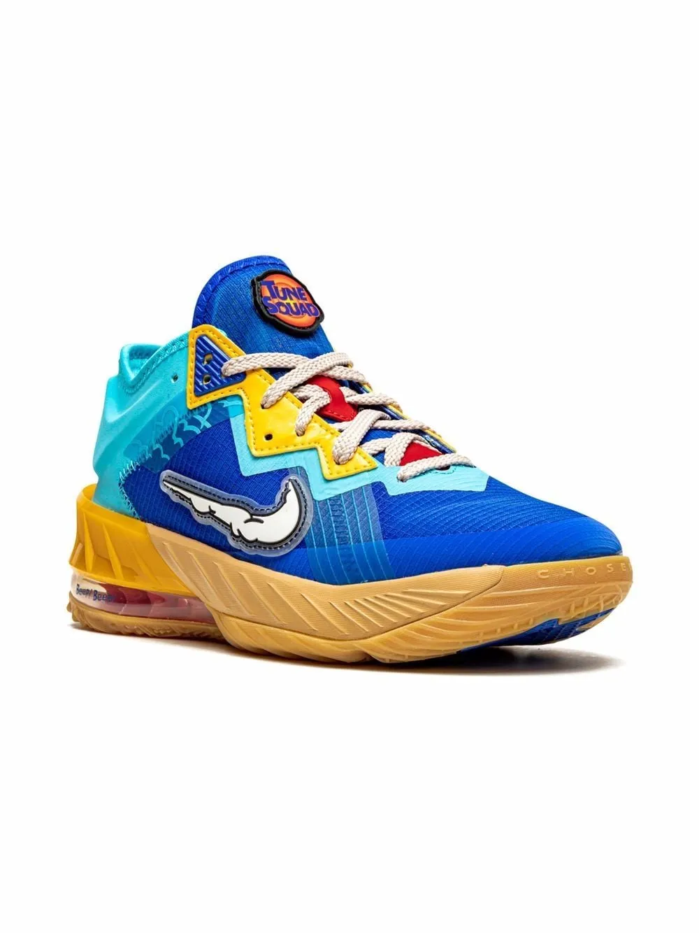 N372O Nike correcaminos tenis Lebron 18 Low de Nike x Space Jam bicolor