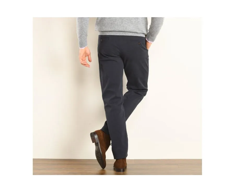 NAVY CHINO TROUSERS FOR MEN  JERRY II