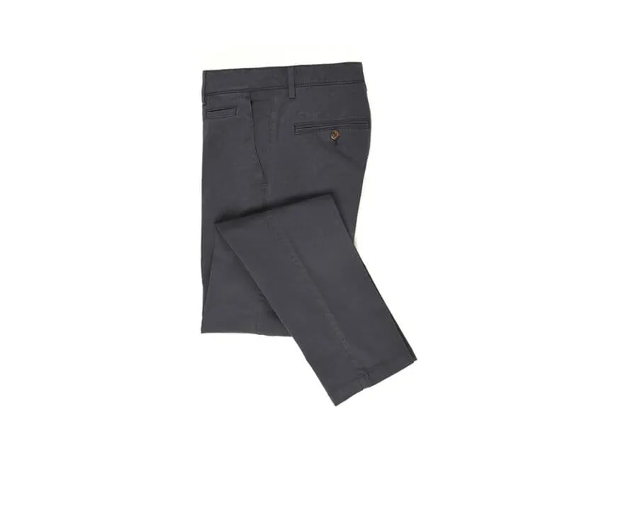 NAVY CHINO TROUSERS FOR MEN  JERRY II