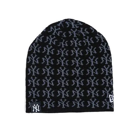 New Era Jacquard Skull Beanie