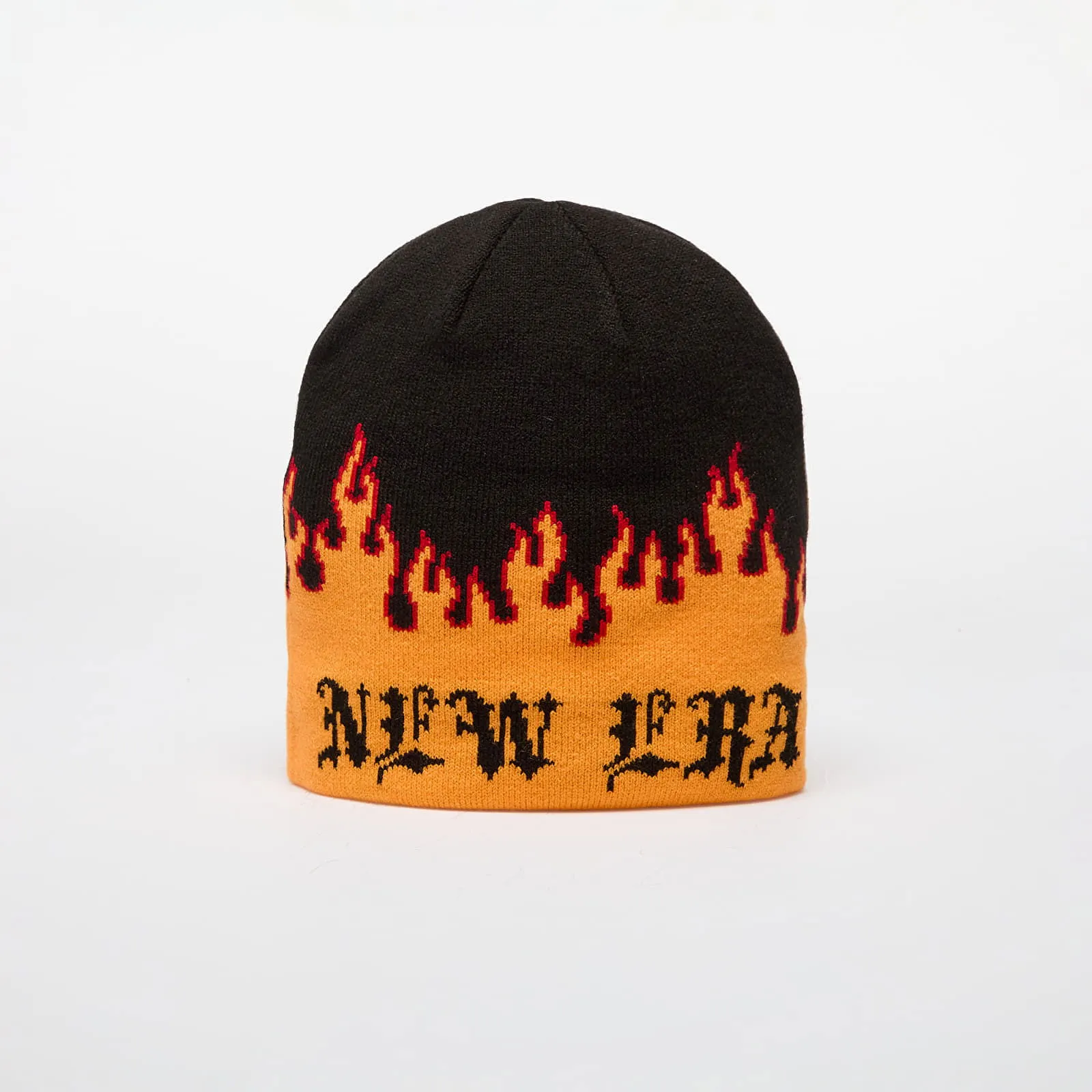 New Era Knit Thin Flame Skull Knit Tennessee Orange