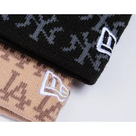 New Era LA Dodgers Beanie Jacquard Skull