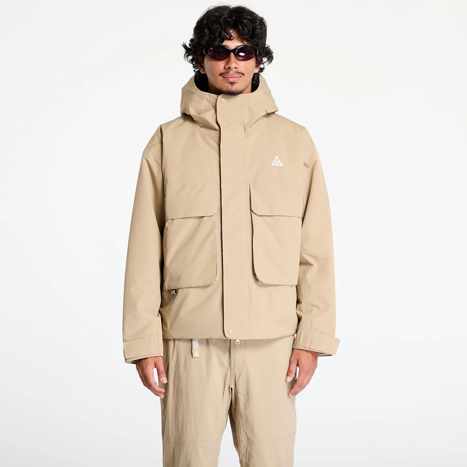 NIKE ACG "SKULL PEAK" STORMFIT ADV PRIMALOFT® JACKET KHAKI/ ANTHRACITE/ BLACK/ SUMMIT WHITE