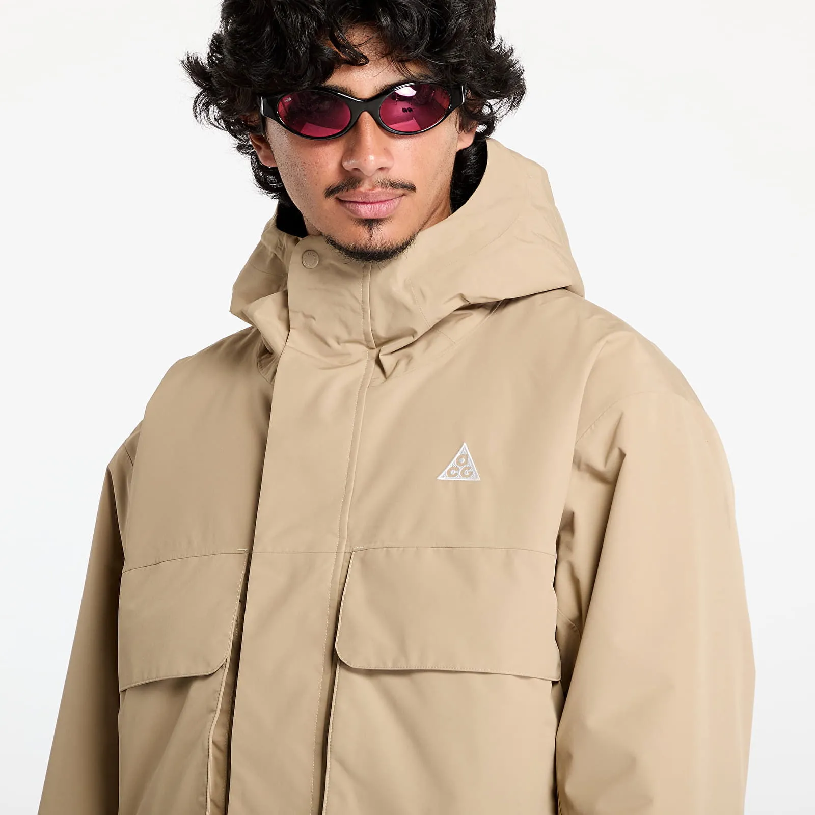 NIKE ACG "SKULL PEAK" STORMFIT ADV PRIMALOFT® JACKET KHAKI/ ANTHRACITE/ BLACK/ SUMMIT WHITE