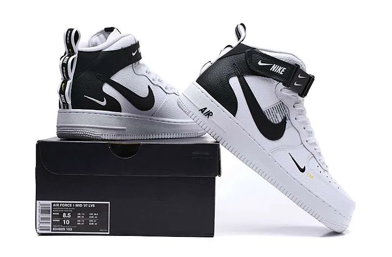 Nike Air Force Mid B&W