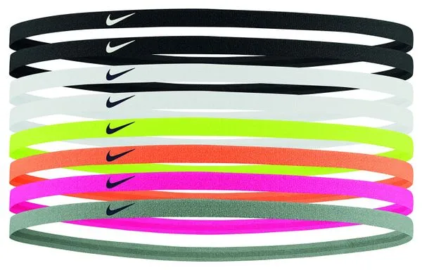 Nike Cintas para la cabeza Nike Skinny Mini (8 piezas) Multicolor