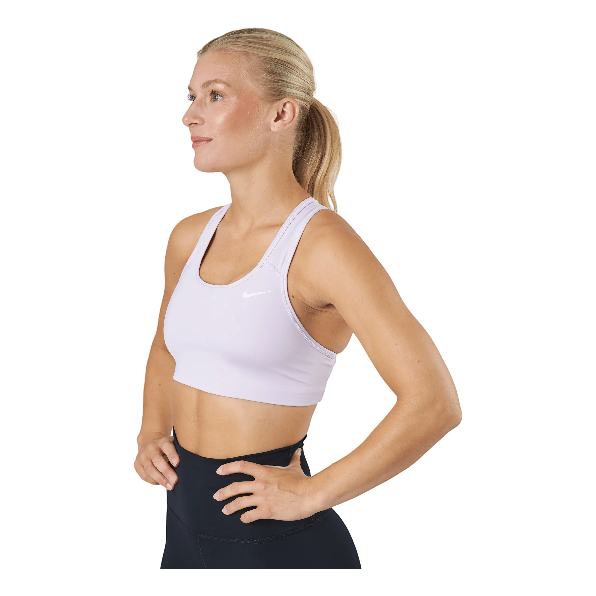 NIKE NIKE DRIFIT SWOOSH WOMEN'S ME DOLL/WHITE