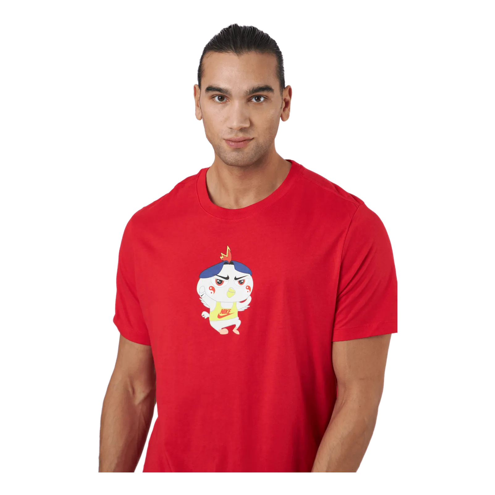 NIKE NIKE SPORTSWEAR MEN'S TSHIRT UNIVERSITY RED
