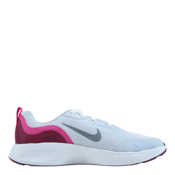 NIKE NIKE WEARALLDAY BIG KIDS' SHOE PURE PLATINUM/SMOKE GREYPINK