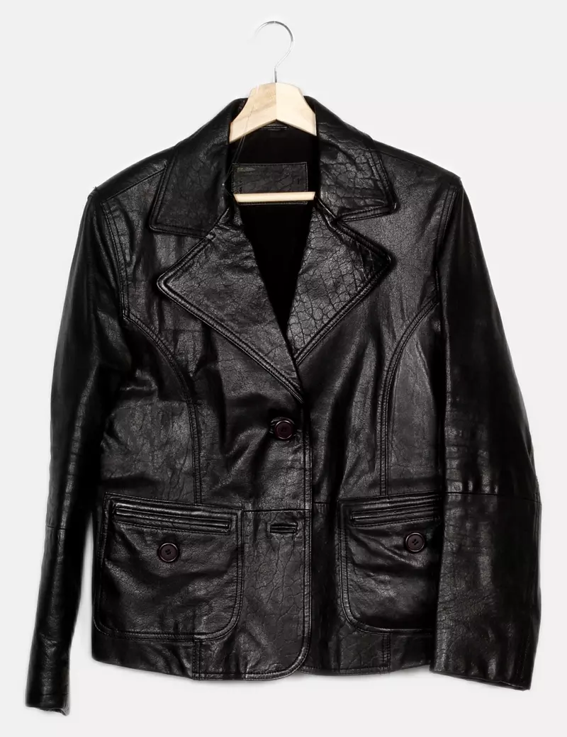 NoName Chaqueta biker Vintage Piel