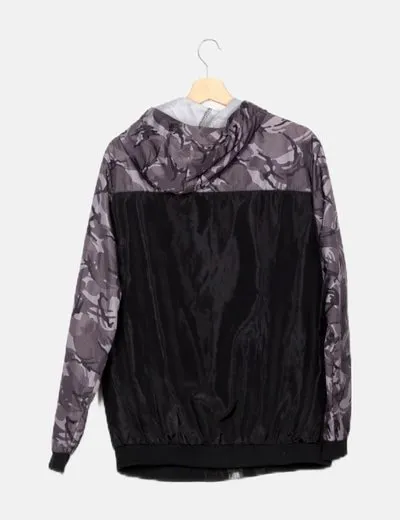 NoName Chaqueta impermeable estampada