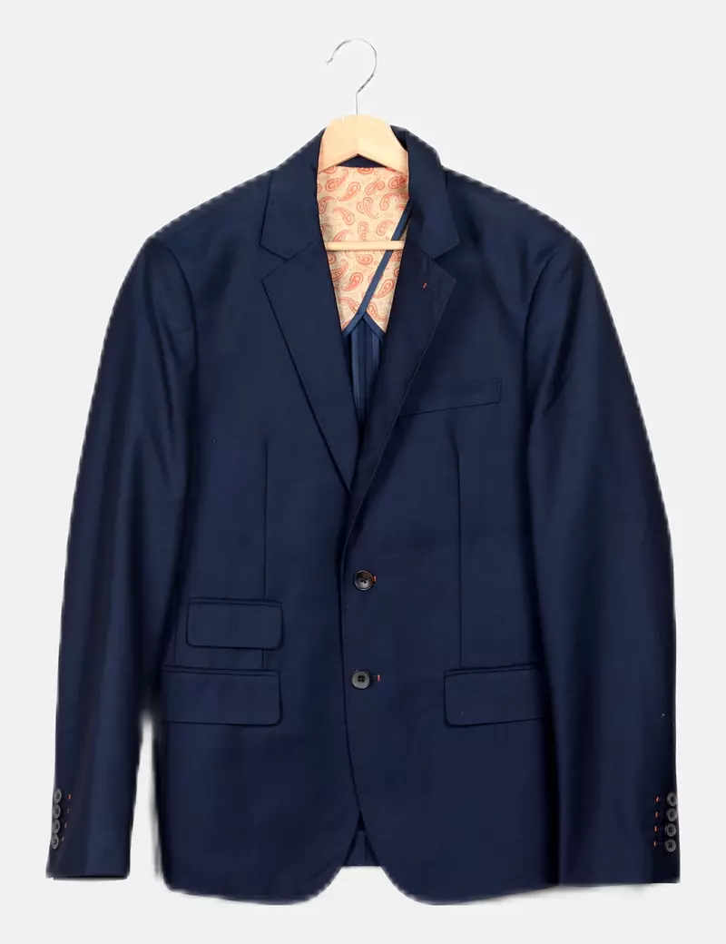 Nuñez de Arenas Blazer azul marino casual