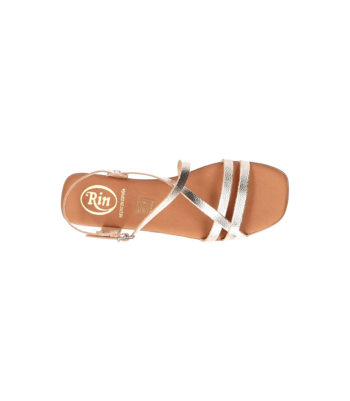 OH MY SANDALS  for Rin 5316 Mujer Dorado