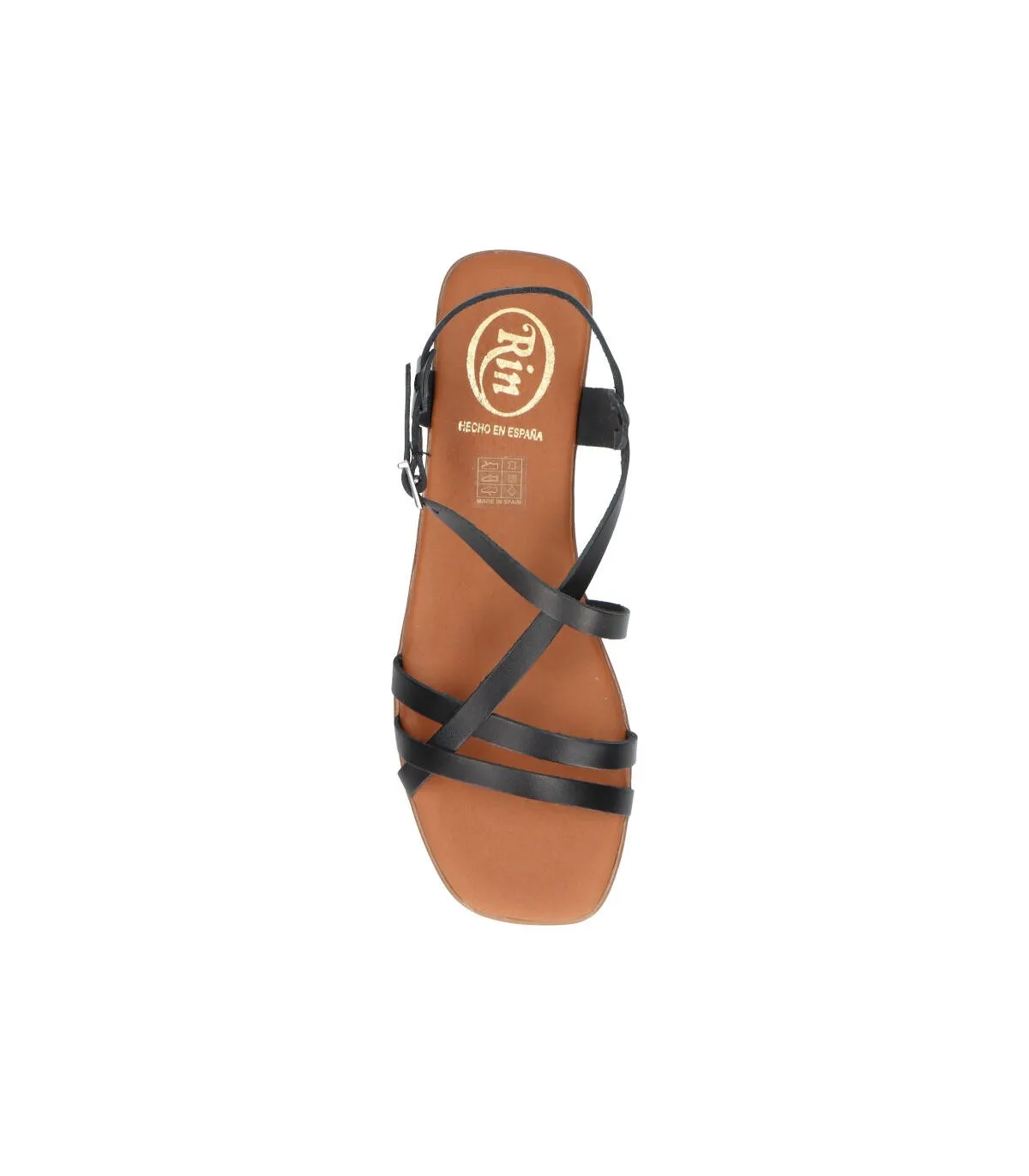 OH MY SANDALS  for Rin 5316 Mujer Negro