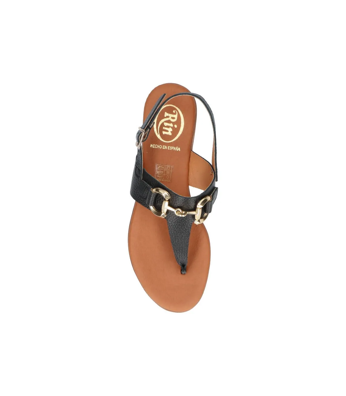 OH MY SANDALS  for Rin 5334 Mujer Negro