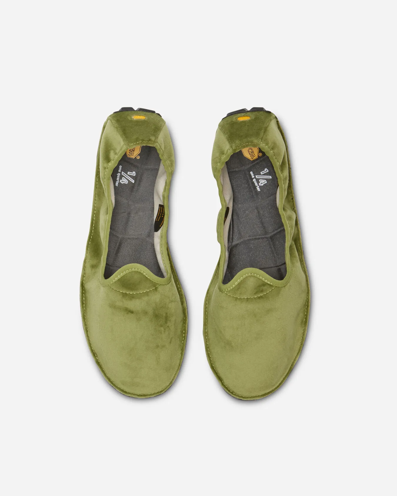 One Quarter Terciopelo Green / Black