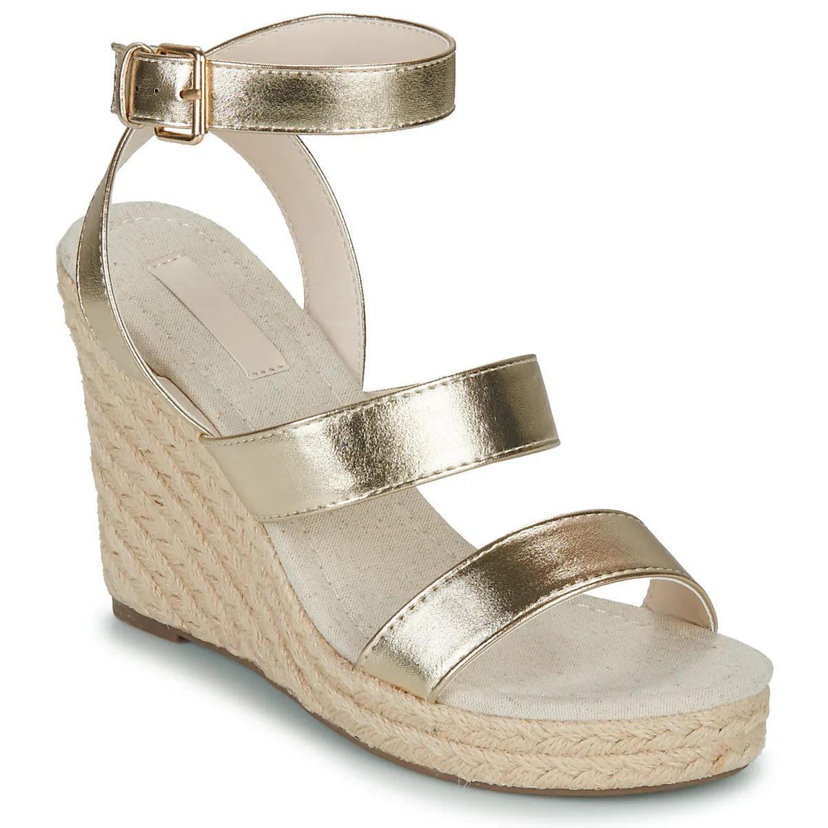 ONLAMELIA16 WEDGE SANDAL FOIL
