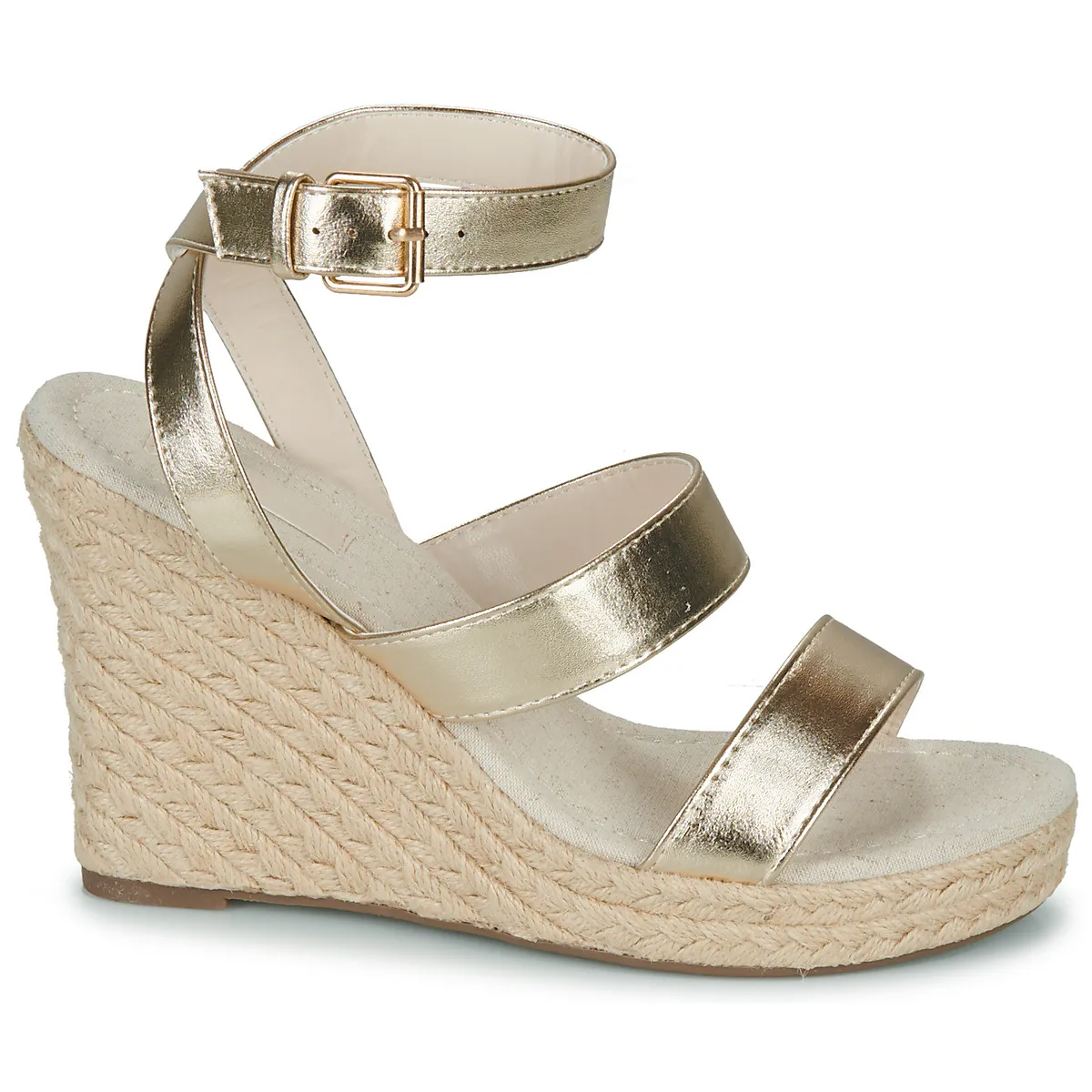 ONLAMELIA16 WEDGE SANDAL FOIL