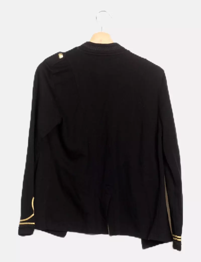 ONLY Chaqueta negra detalle botones
